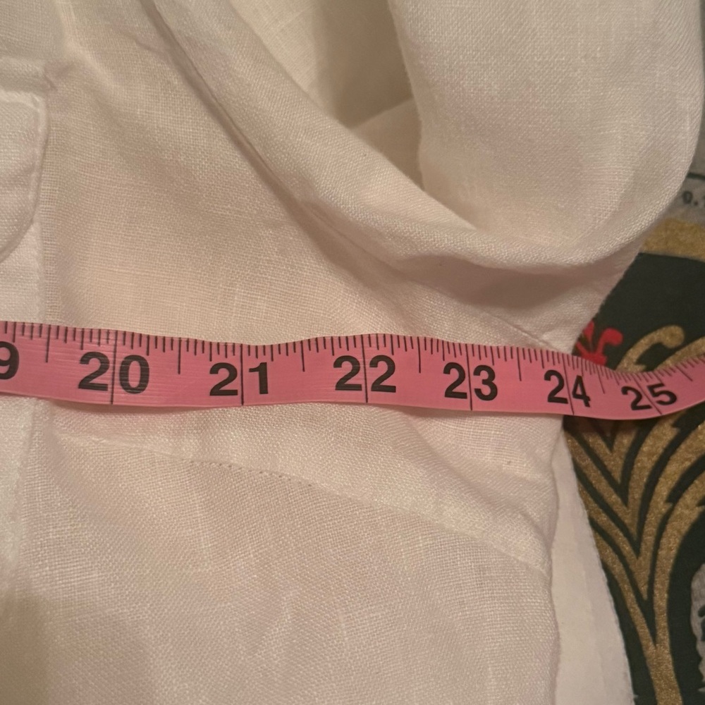 Vtg JM Collection Linen Top - Picture 16 of 16